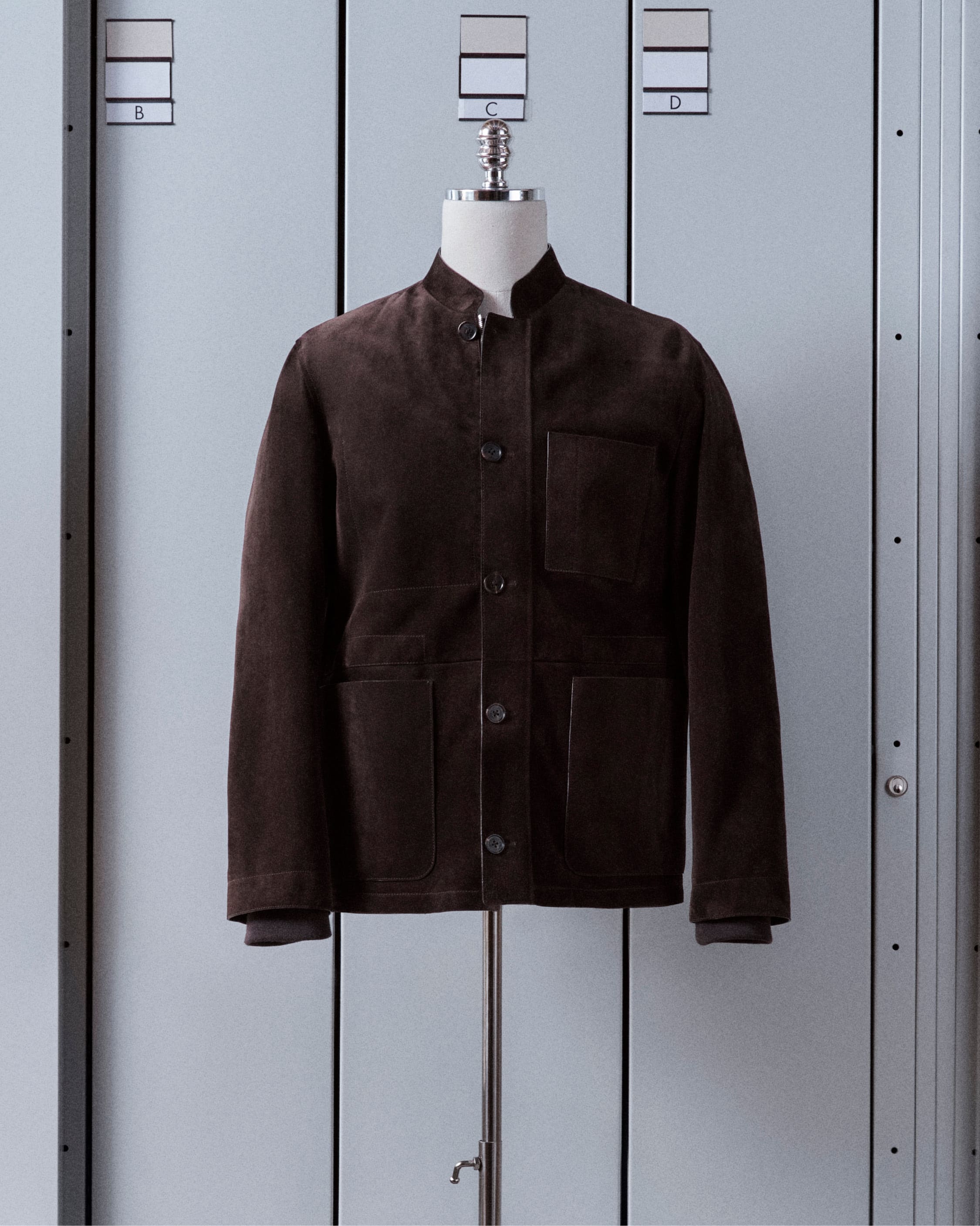 heritage in motion suede driving jacket