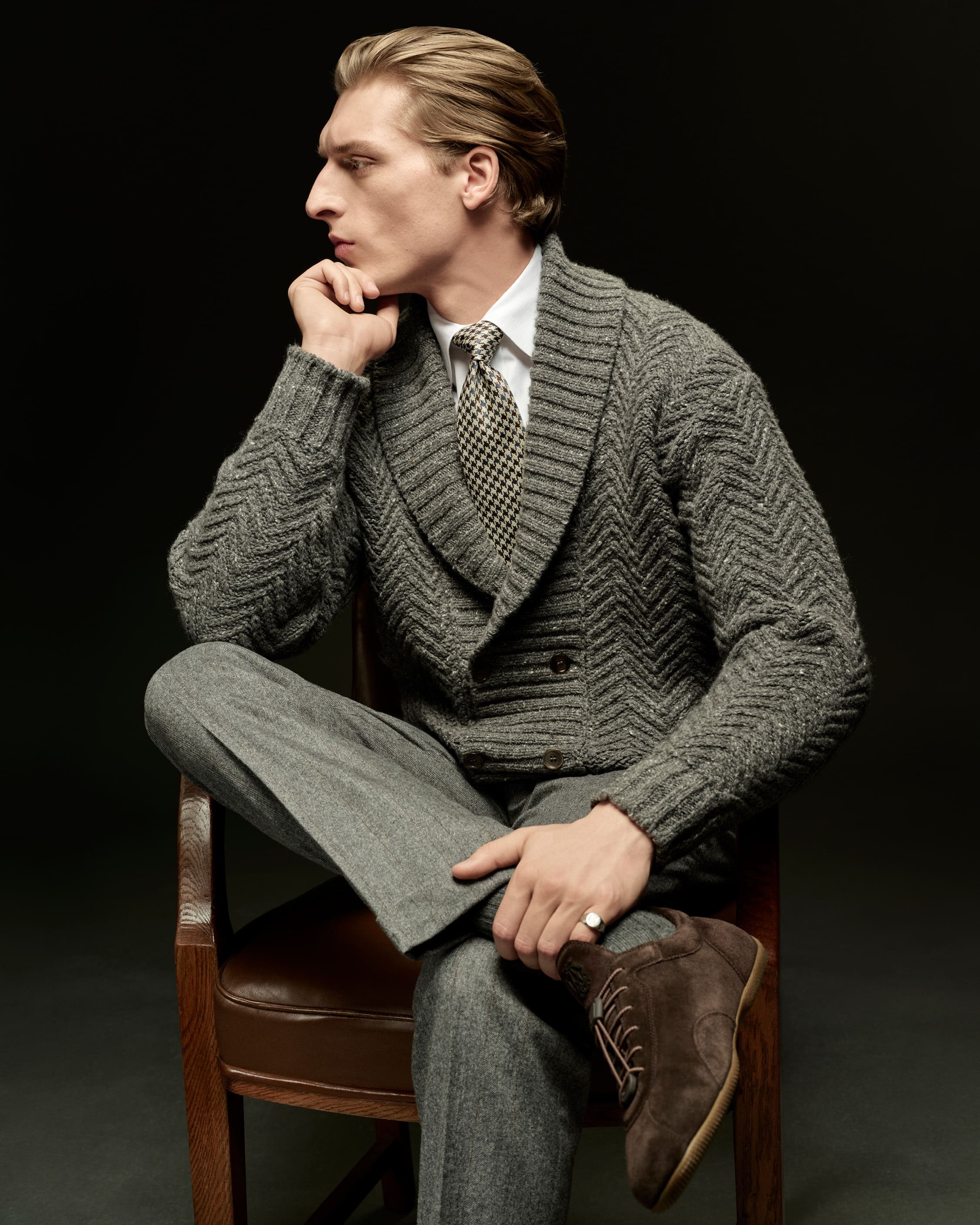 dunhill leather goods